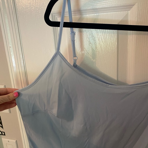 NWT NY COLLECTION 2-piece Blue Lace Blouse - Picture 6 of 8